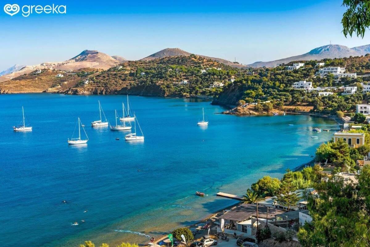 Neoclassical Splendor Unique Experience In Leros Panteli Eksteriør billede