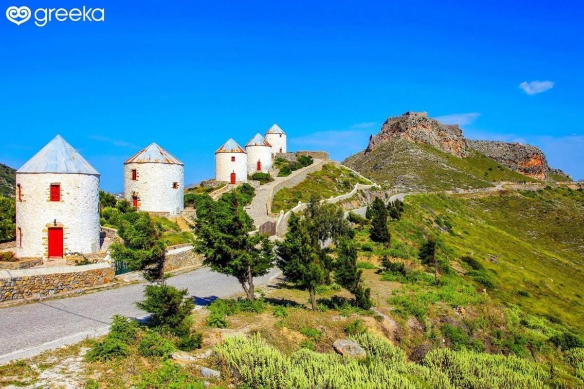 Neoclassical Splendor Unique Experience In Leros Panteli Eksteriør billede